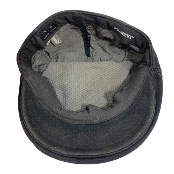 Puma Cobra Mens Flat Caps Golf Hat Set Of 2 Black/Red Lightweight SZ L/XL - Picture 8 of 8